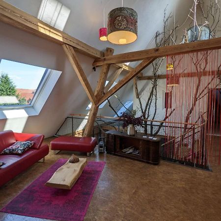Schlafstaelle Appartement Geusfeld Buitenkant foto