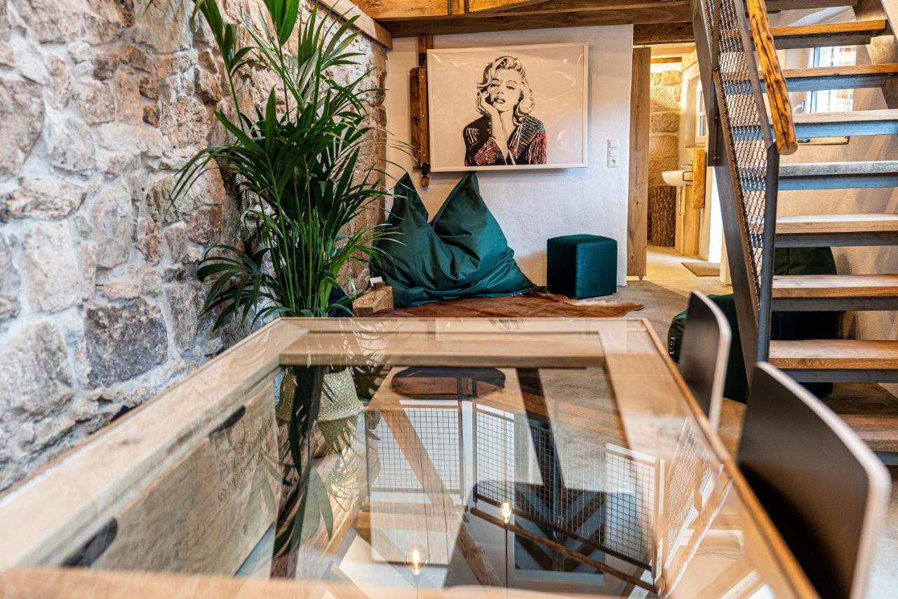 Schlafstaelle Appartement Geusfeld Buitenkant foto