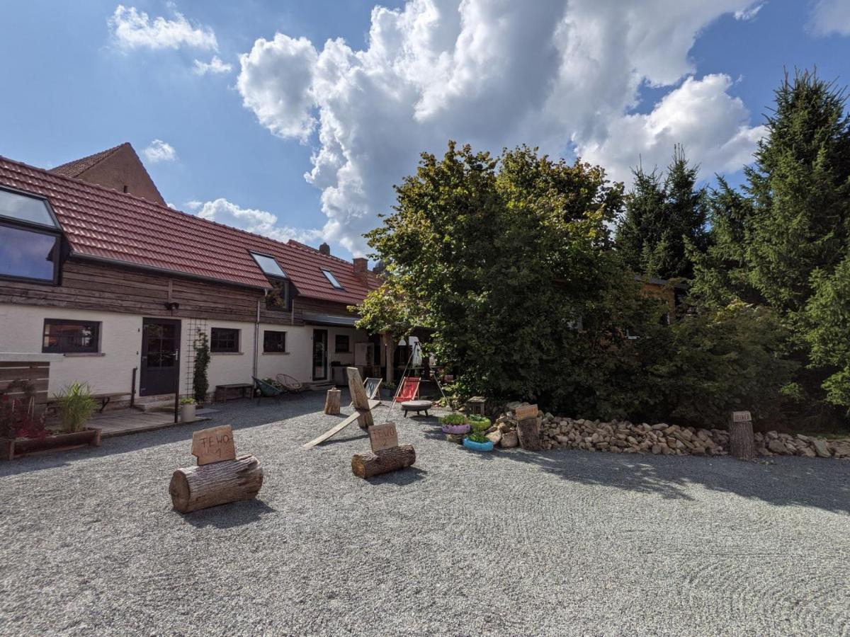 Schlafstaelle Appartement Geusfeld Buitenkant foto