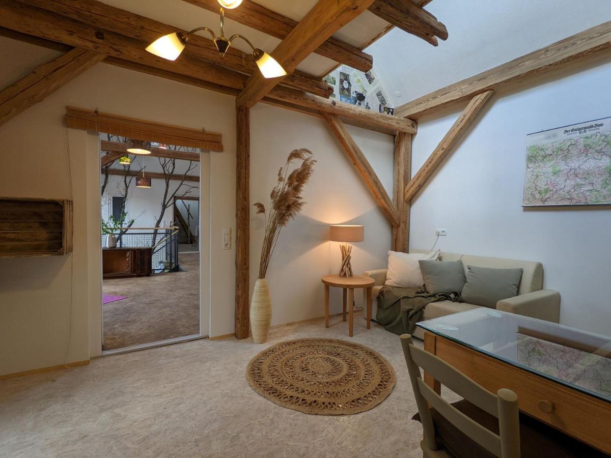 Schlafstaelle Appartement Geusfeld Buitenkant foto