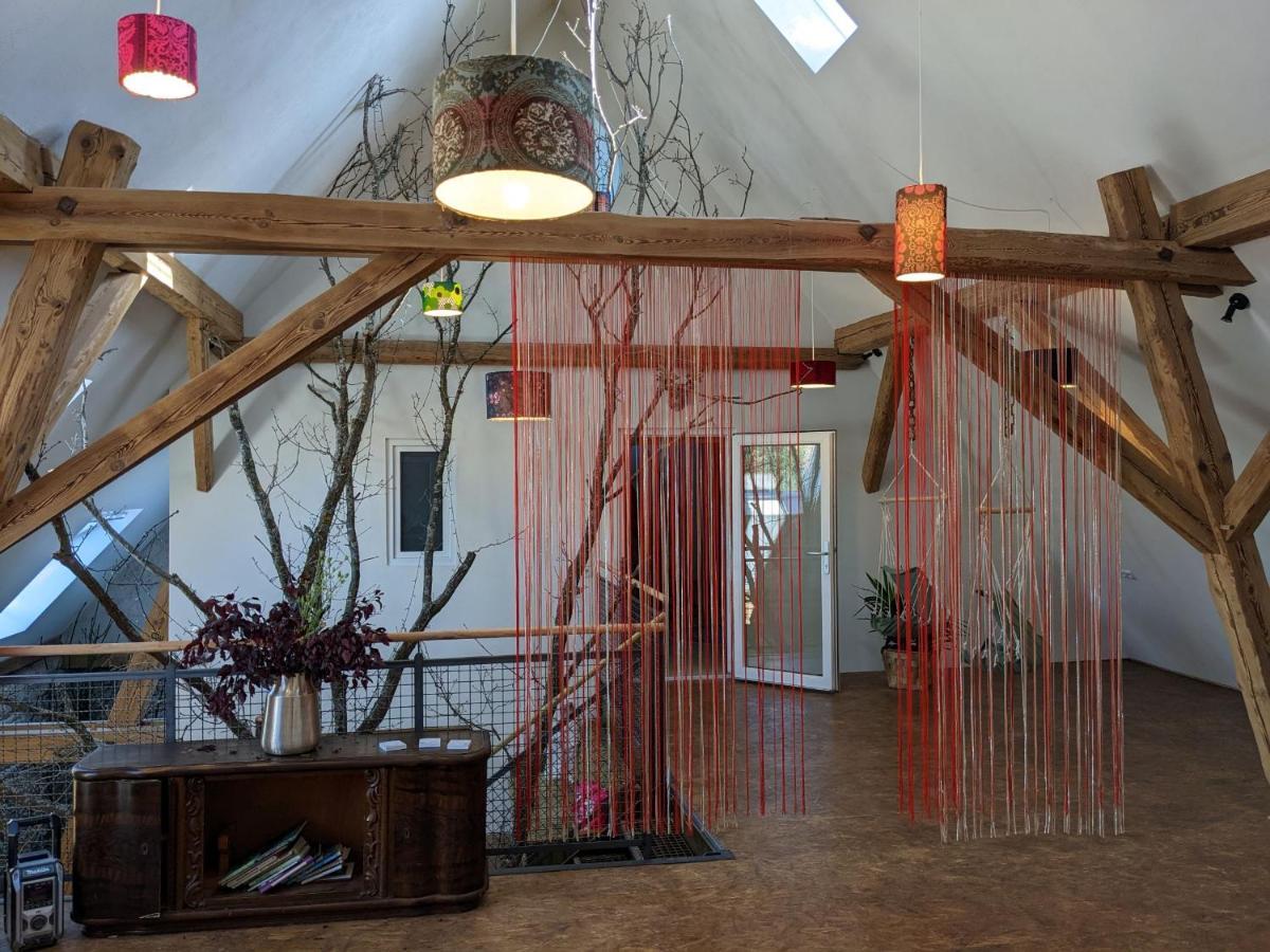 Schlafstaelle Appartement Geusfeld Buitenkant foto